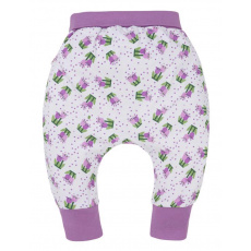 G-MINI Krtek Tulipán Kalhoty do pasu potisk vel. 74, růžová, holka G-MINI Krtek Tulipán Kalhoty do pasu potisk vel. 74, růžová, holka