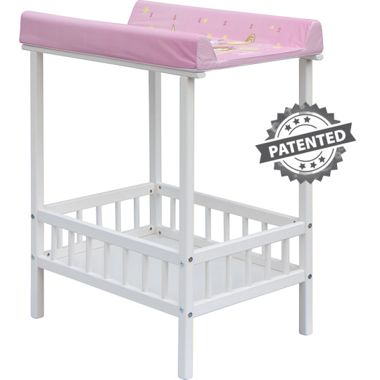 Scarlett Přebalovací pult Scarlett Pája - bílá - Galaxy - růžový Scarlett Přebalovací pult Scarlett Pája - bílá - Galaxy - růžový