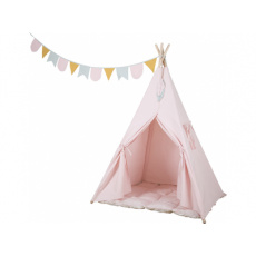 Tiamo Little Dutch Dětský stan pink – Teepee Tiamo Little Dutch Dětský stan pink – Teepee