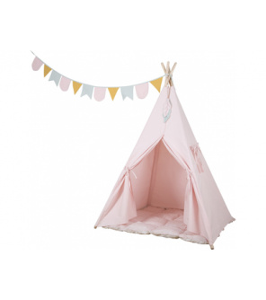 Tiamo Little Dutch Dětský stan pink – Teepee Tiamo Little Dutch Dětský stan pink – Teepee