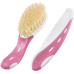 NUK kartáč + hřebínek na vlasy - růžový