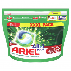 ARIEL Kapsle gélové na praní All-in-1 PODS Extra Clean Power, 60 praní ARIEL Kapsle gélové na praní All-in-1 PODS Extra Clean Power, 60 praní
