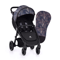 PETITE&MARS Kočárek Street+ RWS Black Limited 100 Palmtree