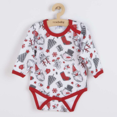 Kojenecké body s dlouhým rukávem New Baby Christmas Kojenecké body s dlouhým rukávem New Baby Christmas