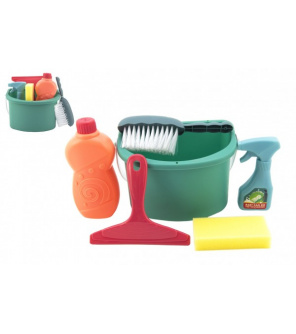 Uklízecí sada/uklízečka plast 6ks se smetáčkem 22x20x15cm Uklízecí sada/uklízečka plast 6ks se smetáčkem 22x20x15cm