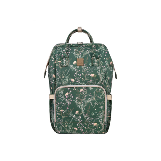 Přebalovací batoh Siena Luxe Secret Garden Deep Green