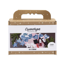 Kreativní sada Kyanotypie dárkové visačky