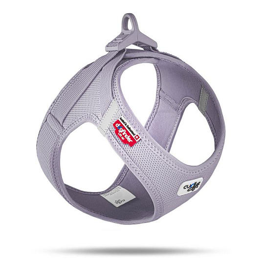 CURLI Postroj pro psy se sponou Air-Mesh Lilac L, 8-13 kg