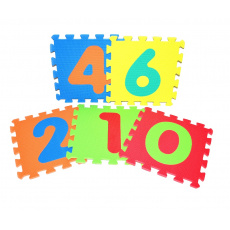 WIKY Puzzle pěnové 10 ks - číslice WIKY Puzzle pěnové 10 ks - číslice