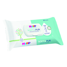 HiPP Babysanft Ubrousky čistící vlhčené Soft & Pur 48 ks