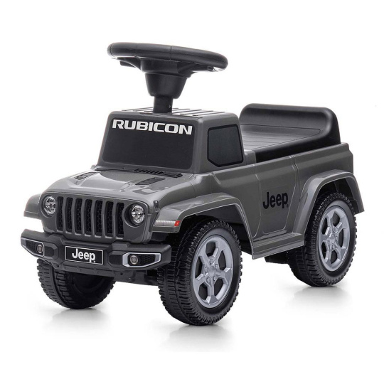 Odrážedlo Jeep Rubicon Gladiator Milly Mally šedé