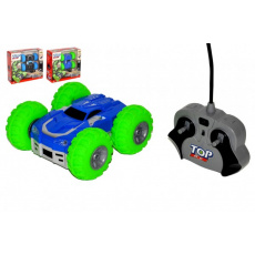 Auto RC Tornádo kaskadérské otáčecí plast 15cm 24MHz se světlem na bat. 2 barvy v krabici 28x26x10cm Auto RC Tornádo kaskadérské otáčecí plast 15cm 24MHz se světlem na bat. 2 barvy v krabici 28x26x10cm