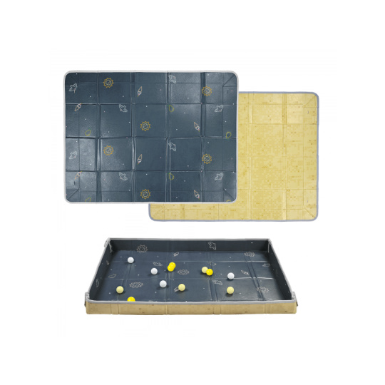 Hrací podložka pěnová s míčky Blue Yellow