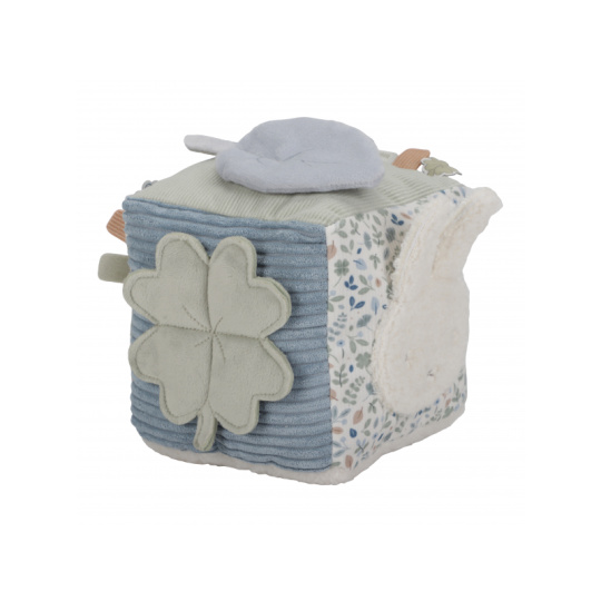 Kostka textilní s aktivitami králíček Miffy Lucky Leaves