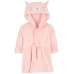 CARTER'S Župan s kapucí a oušky Pink Sheep holka 0-9m