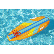 Nafukovací surfovací prkno lehátko 114x46 cm Bestway oranžové