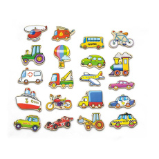 Magnety pro děti Viga Auta Magnety pro děti Viga Auta