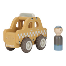 Taxi auto dřevěné