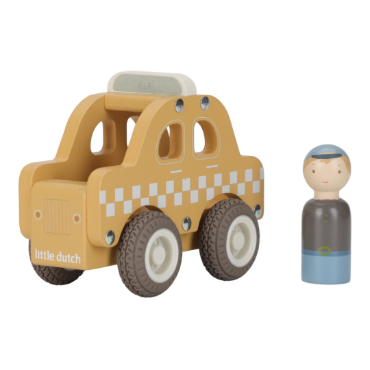 Taxi auto dřevěné