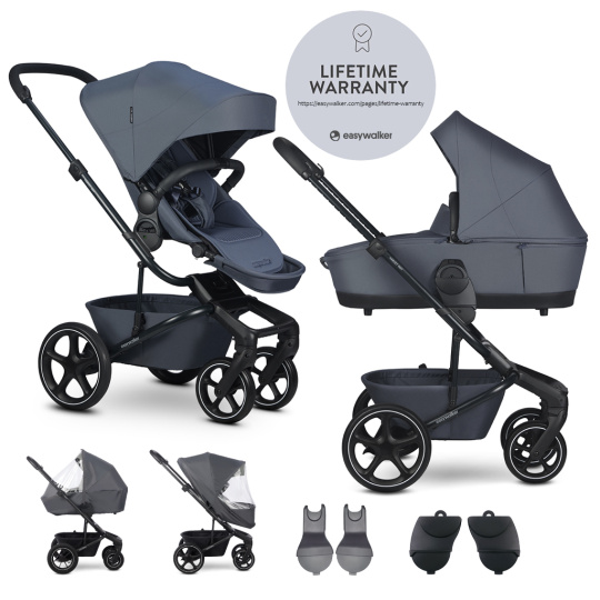 EASYWALKER Set XL kočárek kombinovaný Harvey NXT s příslušenstvím Deep Blue EASYWALKER Set XL kočárek kombinovaný Harvey NXT s příslušenstvím Deep Blue