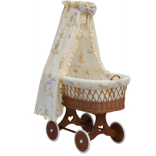 Scarlett Nebesa nad Mojžíšův košík pro miminko a kolébky - Scarlett Mráček - béžová Scarlett Nebesa nad Mojžíšův košík pro miminko a kolébky - Scarlett Mráček - béžová