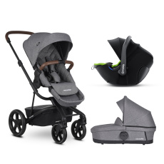 EASYWALKER Kočárek kombinovaný Harvey3 Premium 3v1 Diamond Grey/Lizard Green EASYWALKER Kočárek kombinovaný Harvey3 Premium 3v1 Diamond Grey/Lizard Green