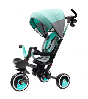 Dětská tříkolka Baby Mix 5v1 RELAX 360° mátová Dětská tříkolka Baby Mix 5v1 RELAX 360° mátová