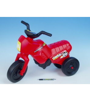 Odrážedlo Enduro Yupee červené malé plast výška sedadla 26cm nosnost do 25kg od 12 měsíců Odrážedlo Enduro Yupee červené malé plast výška sedadla 26cm nosnost do 25kg od 12 měsíců