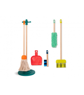 Sada na úklid dřevěná Clean ‘n’ Play
