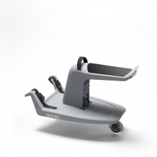 Stupátko za kočárek Kid-Sit Stone Grey/Black Stupátko za kočárek Kid-Sit Stone Grey/Black
