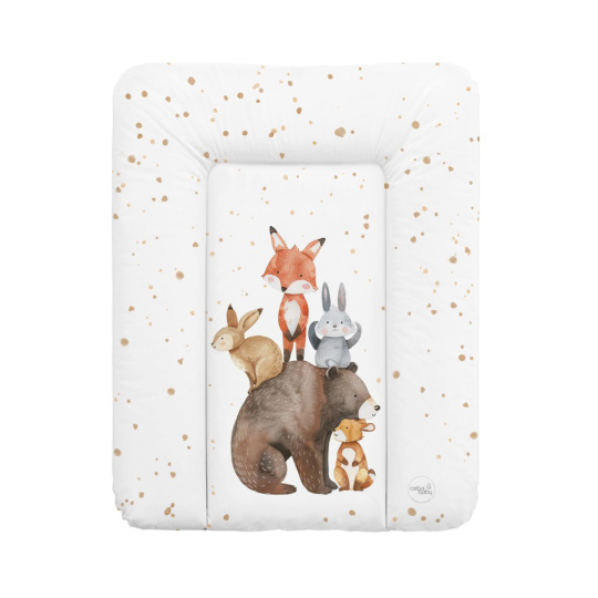 CEBA BABY Podložka přebalovací měkká (50x70) Basic Forest Friends