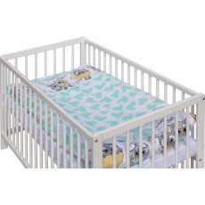 Scarlett Dětská postýlka s kompletní výbavou Scarlett Kulíšek 120 x 60 cm - zelená Scarlett Dětská postýlka s kompletní výbavou Scarlett Kulíšek 120 x 60 cm - zelená