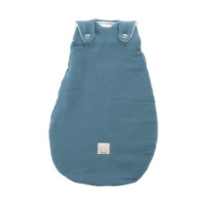 TRÄUMELAND Vnější spací pytel Liebmich Musselin Jeansblau 56/62 TRÄUMELAND Vnější spací pytel Liebmich Musselin Jeansblau 56/62