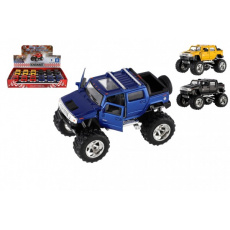 Auto Kinsmart 2005 Hummer H2 SUT Off Road kov/plast 13cm 4 barvy na zpětné natažení 12ks v boxu Auto Kinsmart 2005 Hummer H2 SUT Off Road kov/plast 13cm 4 barvy na zpětné natažení 12ks v boxu