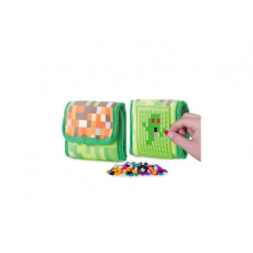 Peněženka Pixie Crew Minecraft látková se silikonovým panelem + pixely v blistru 11x15cm Peněženka Pixie Crew Minecraft látková se silikonovým panelem + pixely v blistru 11x15cm