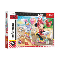 Puzzle Minnie na pláži/Disney Minnie 200 dílků 48x34cm v krabici 33x23x4cm Puzzle Minnie na pláži/Disney Minnie 200 dílků 48x34cm v krabici 33x23x4cm