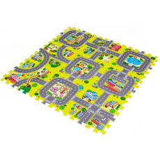 KIK pěnová podložka pro děti Street 9 ks 31 x 31 cm KIK pěnová podložka pro děti Street 9 ks 31 x 31 cm