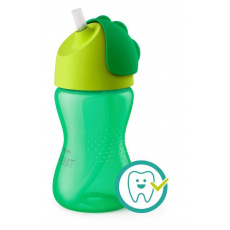 Philips AVENT Hrneček s ohebným brčkem 300 ml chlapec