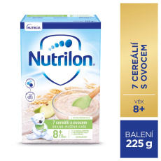 NUTRILON Pronutra® Kaše 7 cereálií s ovocem 225g, 8+