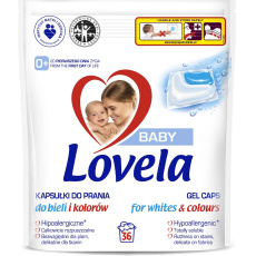 LOVELA Baby kapsle gelové na praní 36 ks LOVELA Baby kapsle gelové na praní 36 ks
