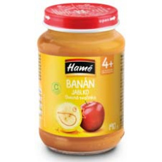 HAMÉ Příkrm ovocný Banán 190 g, 4m+ HAMÉ Příkrm ovocný Banán 190 g, 4m+