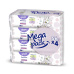 4x BELLA HAPPY BABY Vlhčené ubrousky sensitive s aloe vera 56 ks, MEGA PACK