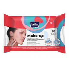 BELLA Make-up odličovací vlhčené ubrousky, 20 ks