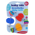 Dětské chrastítko Baby Mix barevný trojuhelník