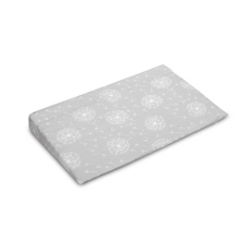 Potah na kojenecký polštář - klín Sensillo 59x37 cm pampelišky šedý Potah na kojenecký polštář - klín Sensillo 59x37 cm pampelišky šedý