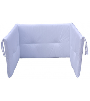 Scarlett Mantinel do postýlky Scarlett Vega - 180 x 43 cm - bílá Scarlett Mantinel do postýlky Scarlett Vega - 180 x 43 cm - bílá