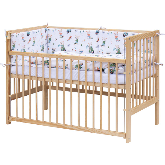 Scarlett Dětská postýlka s kompletní výbavou Scarlett 120 x 60 cm - Peko Scarlett Dětská postýlka s kompletní výbavou Scarlett 120 x 60 cm - Peko