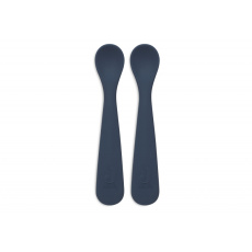 Silikonová lžička 2ks Jeans Blue Silikonová lžička 2ks Jeans Blue