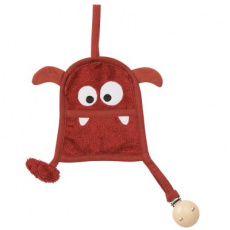 TIMBOO Držátko na dudlík Monster Rosewood TIMBOO Držátko na dudlík Monster Rosewood