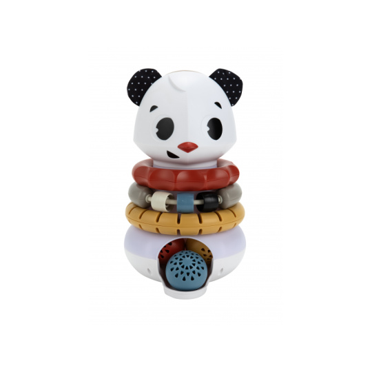 Hudební pyramida s kroužky Tiny Rockers Panda